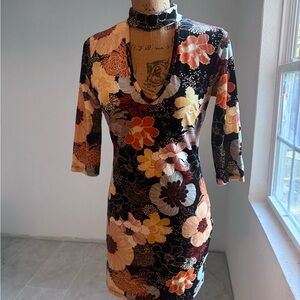 Floral Print Women's Dress